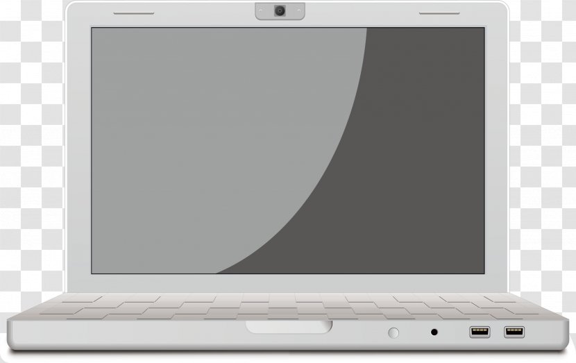 Netbook Multimedia - Computer Vector Element Transparent PNG