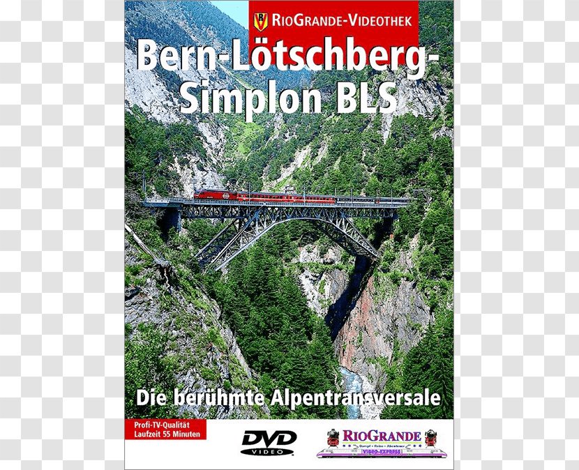Rail Transport Bern–Lötschberg–Simplon Railway Chemin De Fer Gürbetal–Bern–Schwarzenburg Simplon Tunnel BLS AG - Bridge - Miba! Transparent PNG