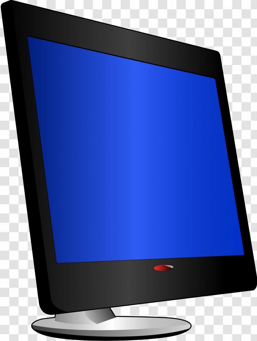 Computer Monitors Liquid-crystal Display Device Flat Panel Clip Art - Multimedia - Monitor Transparent PNG