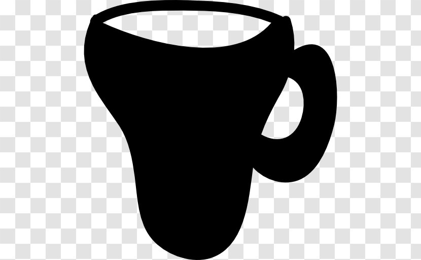 Coffee Cup Mug - Black Transparent PNG