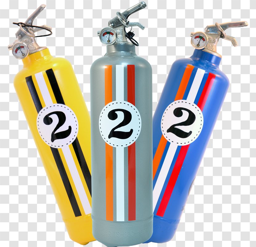 Fire Extinguishers Cylinder Bottle Car Collaboration - Juan Manuel Fangio Transparent PNG
