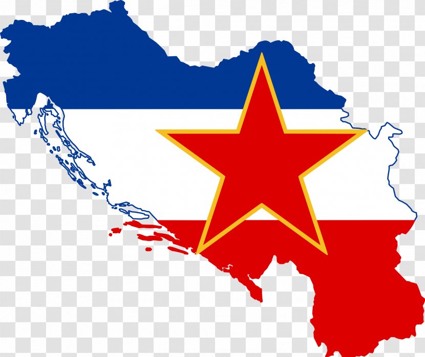Socialist Federal Republic Of Yugoslavia Flag Breakup - Red - Soviet Union Transparent PNG