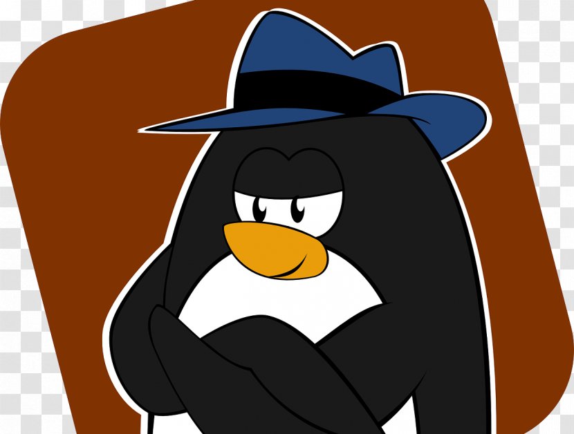 Fedora Penguins In The Basement Clip Art - Hat - Penguin Transparent PNG