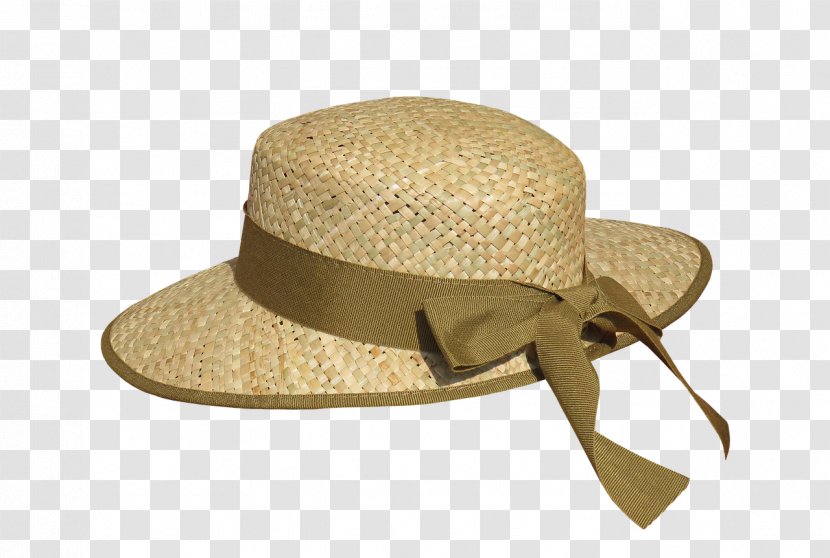 Straw Hat Cap Fedora Transparent PNG