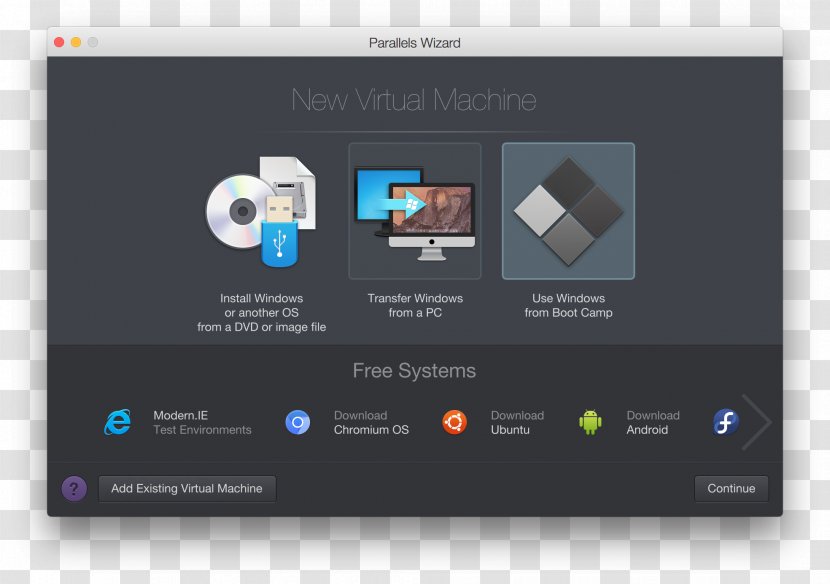 Parallels Desktop 9 For Mac Boot Camp Virtual Machine - Technology - Computer Transparent PNG