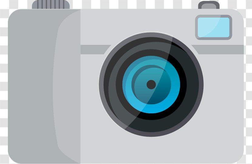 Camera Lens Digital Cartoon - Polaroid Corporation - Cameras Transparent PNG
