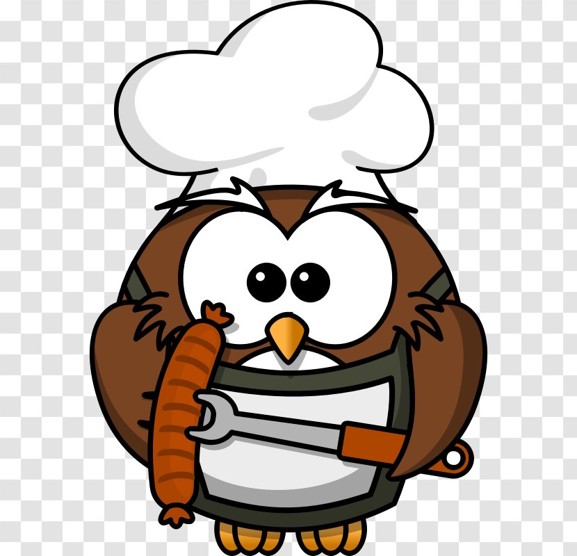 Owl Barbecue Grill Ice Cream Cones Cooking Clip Art - Olla - Cartoon Pictures Of Owls Transparent PNG