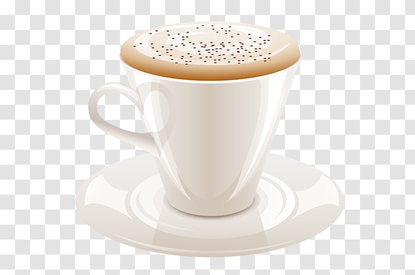 Coffee Cup Cappuccino Cafe Café Au Lait - Latte Transparent PNG