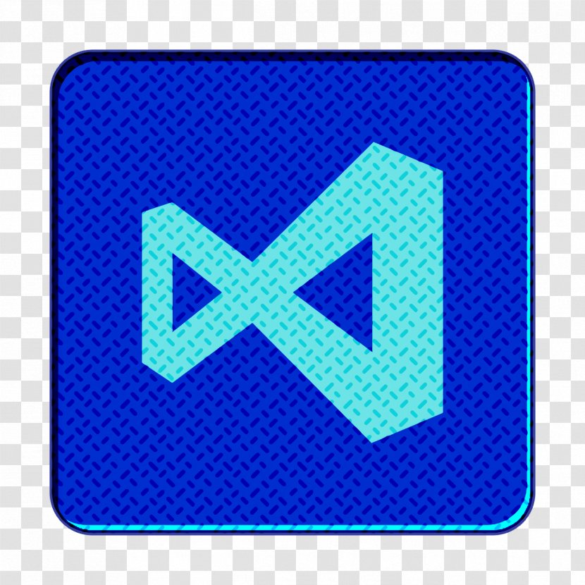 Microsoft Icon Studio Visual - Blue - Azure Cobalt Transparent PNG