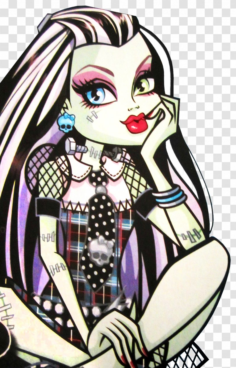 Frankie Stein Monster High Doll Ghoul Transparent PNG