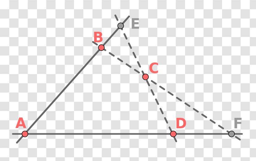 Triangle Line Circle Point - Symmetry - Quadrangle Transparent PNG