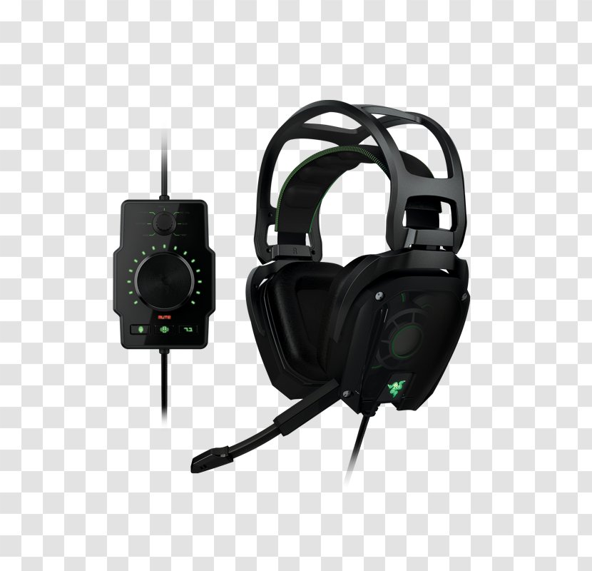 Microphone Razer Tiamat 7.1 V2 Surround Sound Headphones Headset - Peripheral Transparent PNG