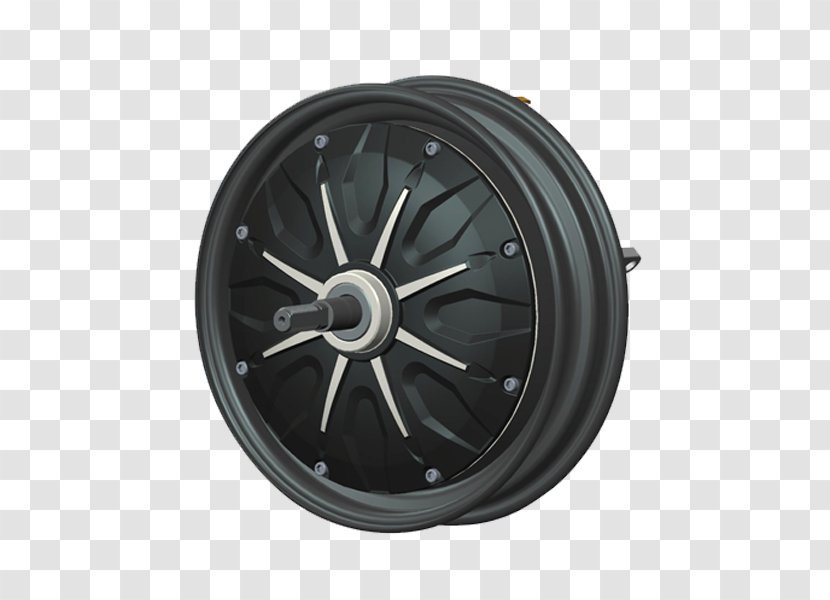 Alloy Wheel Spoke Rim Tire - Electric Engine Transparent PNG