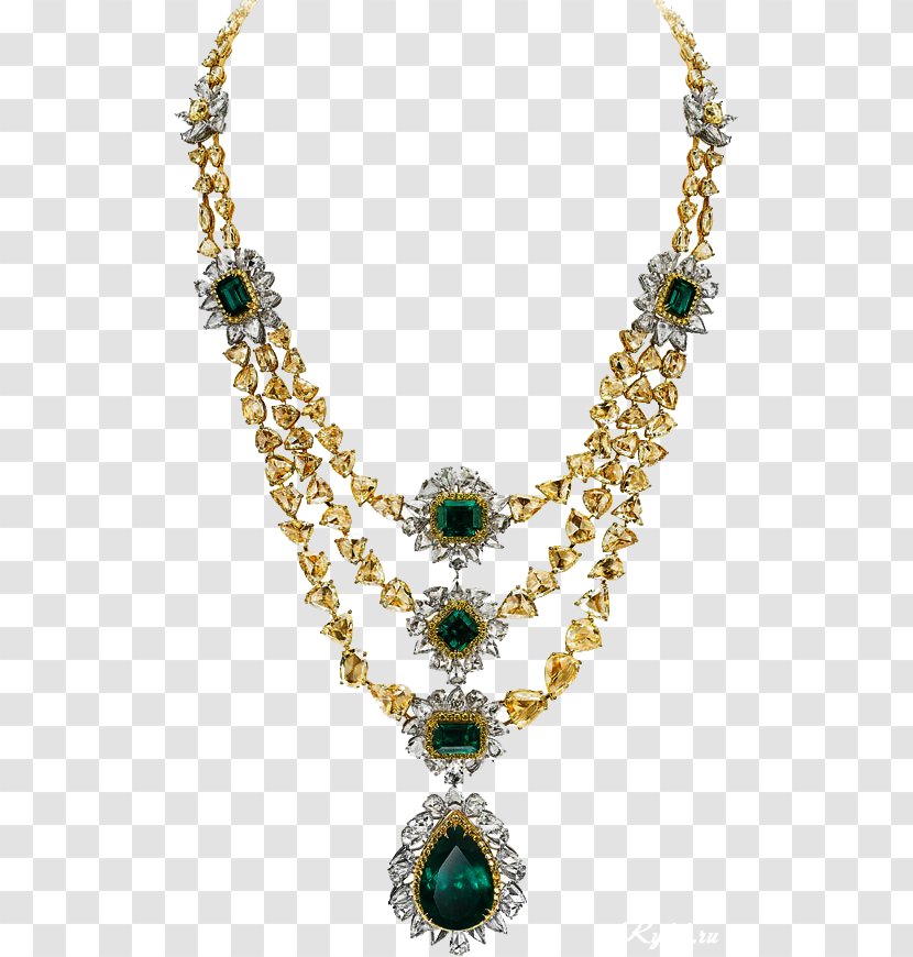 Emerald Jewellery Earring Necklace Neried - Diamond Transparent PNG