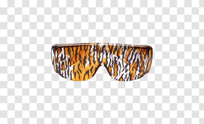 Tiger Sunglasses - Designer - Glassy Pattern Transparent PNG