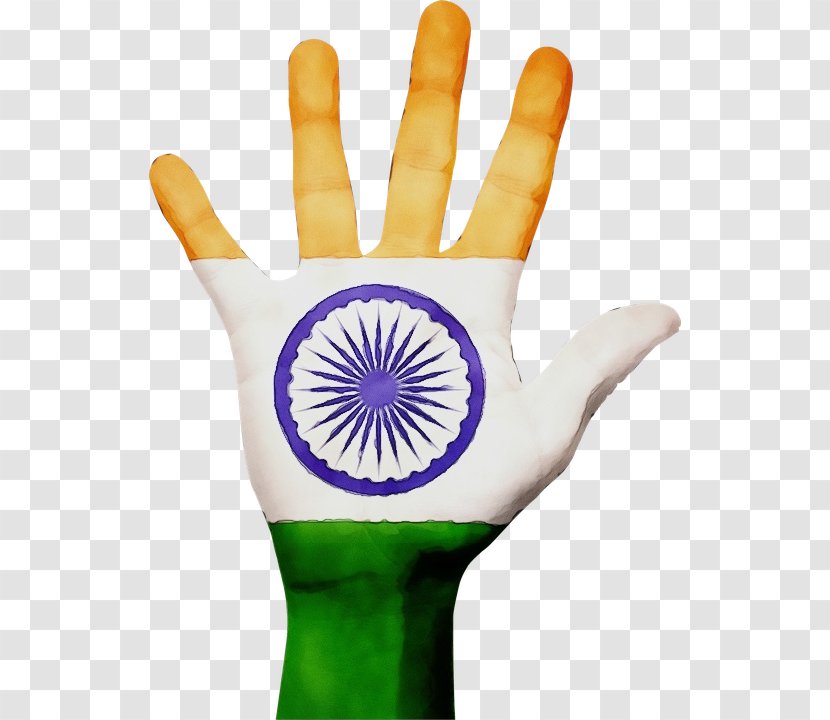 India Independence Day Background Watercolor - Flag - Symbol Thumb Transparent PNG