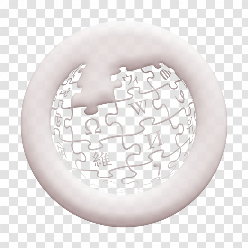 Wikipedia Logotype Of Earth Puzzle Icon Social Icon Social Icons Rounded Icon Transparent PNG