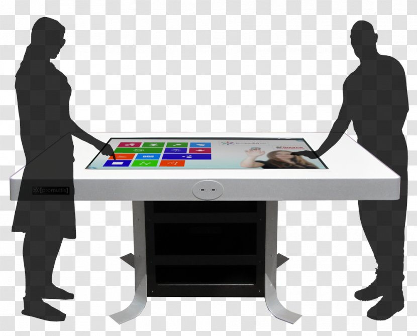 Table Touchscreen Multi-touch Game Advertising - Interactive Transparent PNG