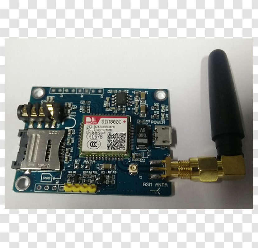 Microcontroller TV Tuner Cards & Adapters Electronics GSM General Packet Radio Service - Network Interface Controller - Electrical-network-integrated-circuit-electronic Transparent PNG