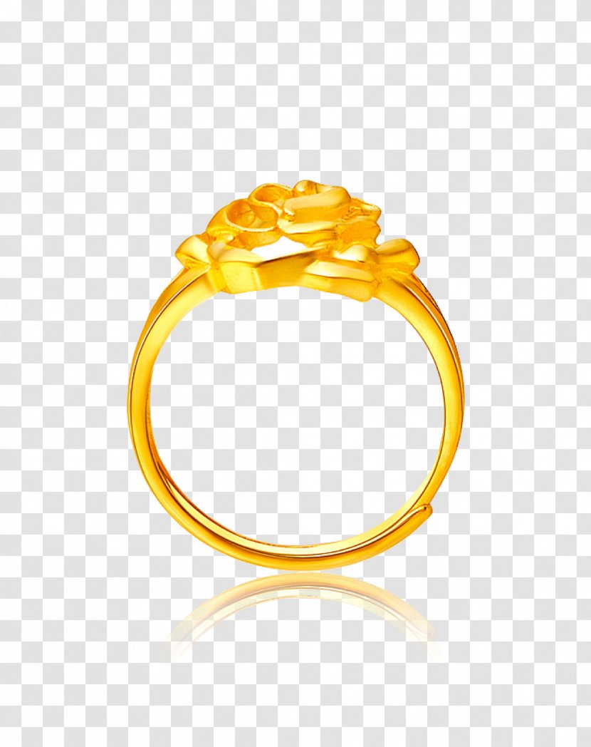 Ring Jewellery Gold - Animation - Pattern Jewelry Creative,Gold Transparent PNG