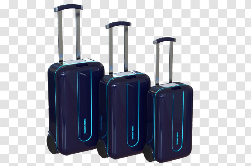 Suitcase Baggage Travel Trolley - Price Transparent PNG