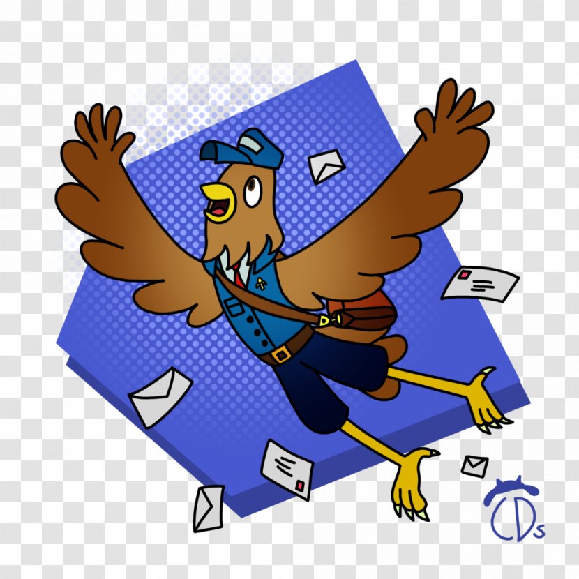 Bird Vertebrate Cartoon - Animal - Hermes Transparent PNG