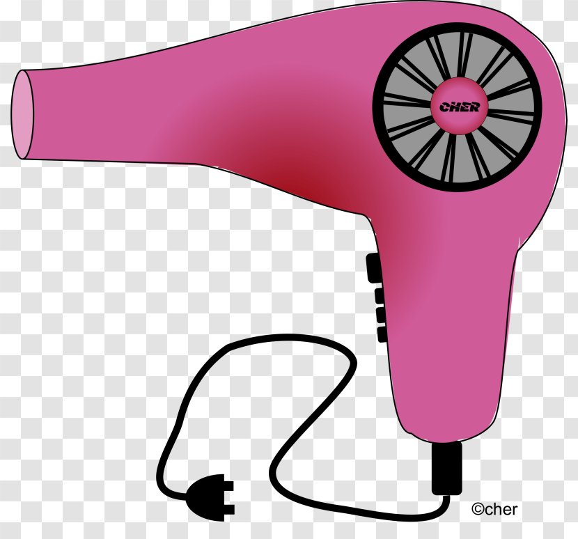 Clip Art Hair Dryers Openclipart Free Content - Megaphone Transparent PNG