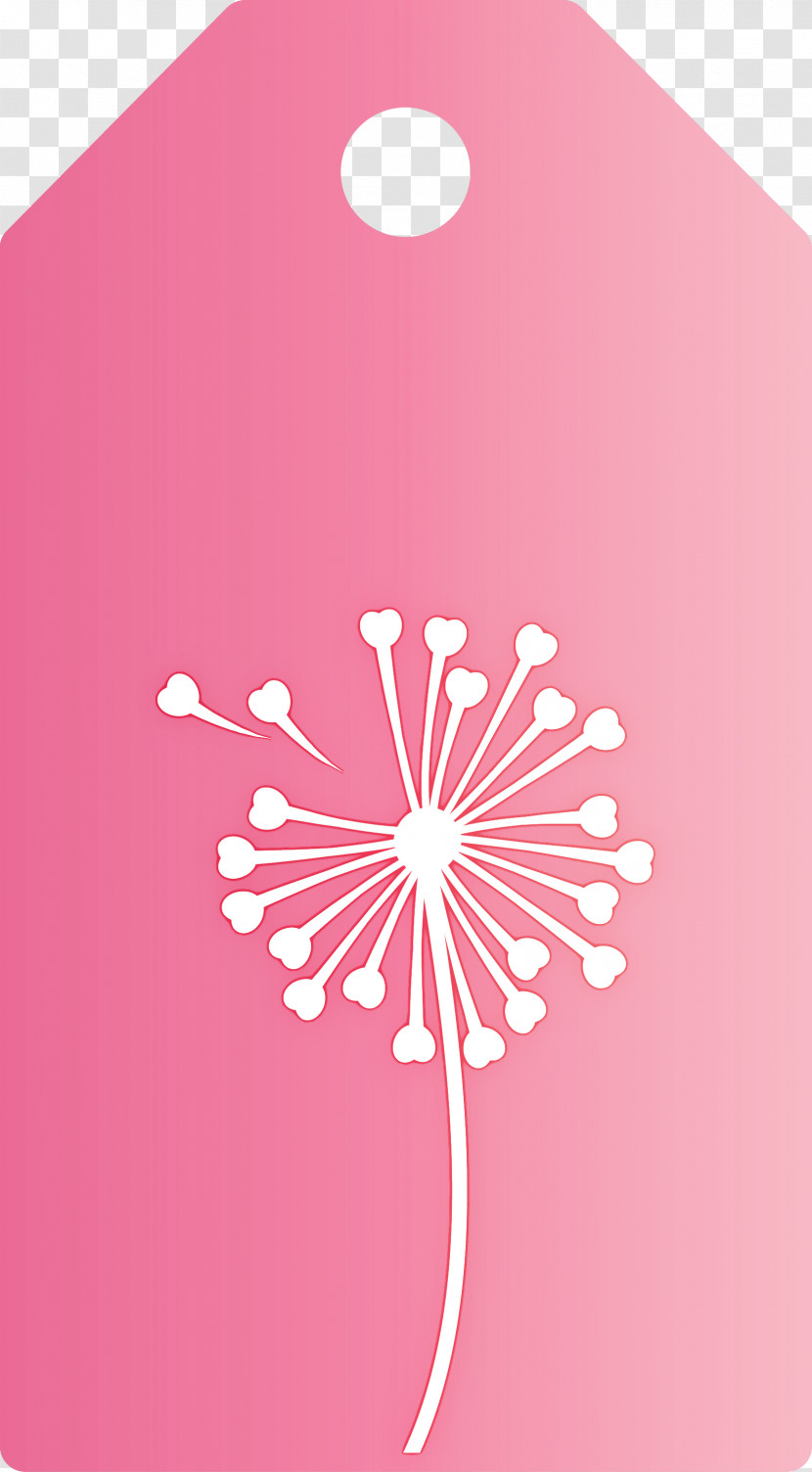 Dandelion Tag Transparent PNG