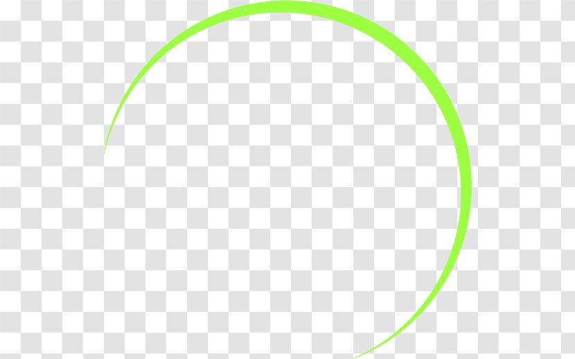 Green Arc Length Circle Yellow Transparent PNG