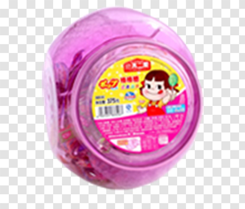 Chewing Gum Lollipop Gelatin Dessert Gummi Candy - Magenta Transparent PNG