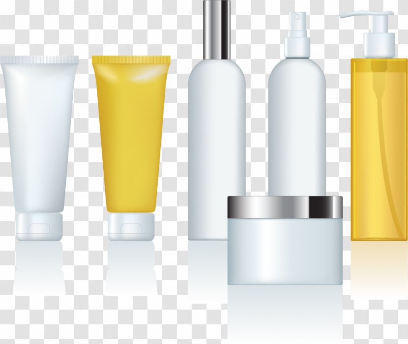 Euclidean Vector Cosmetics Make-up Bottle - Makeup - Hand-painted Kit Transparent PNG