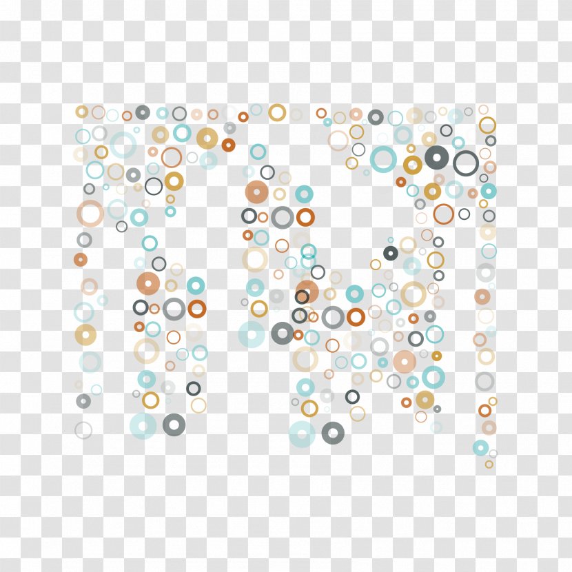 Circle Area Pattern - Rectangle - Vector Color Ring Decoration Transparent PNG