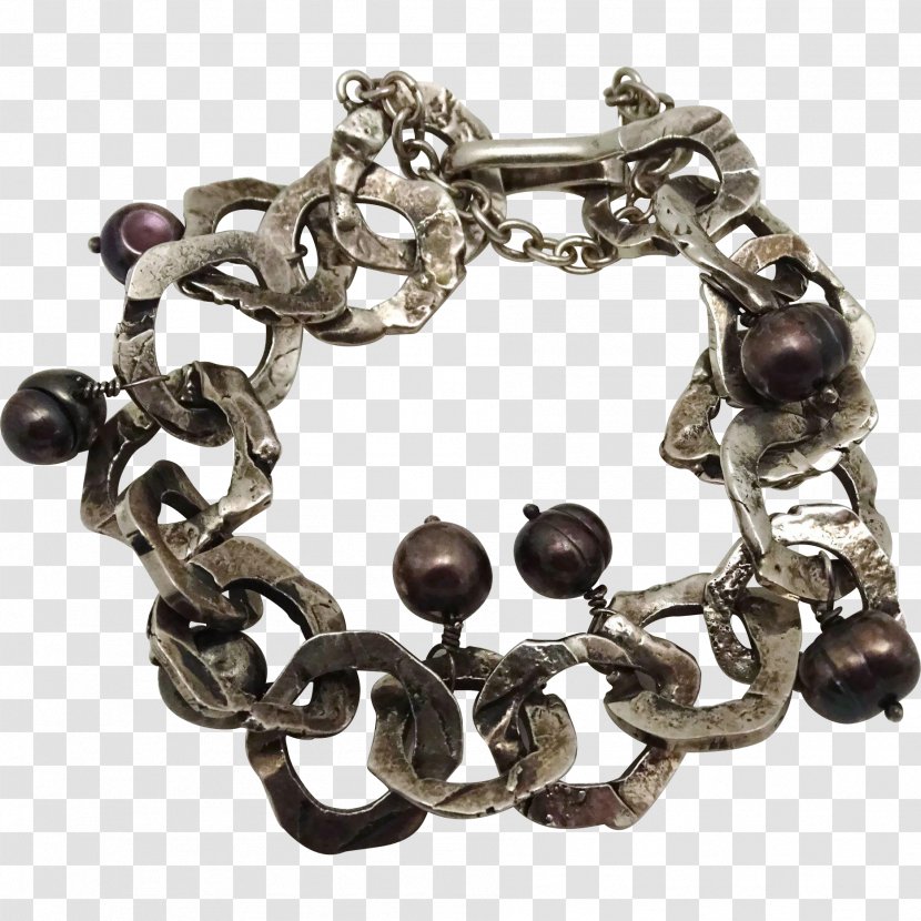 Bracelet Body Jewellery - Silver Transparent PNG