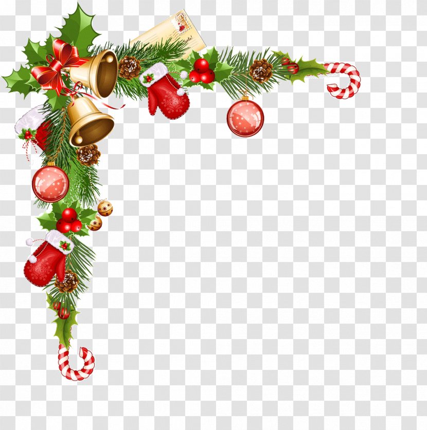 Clip Art Christmas Day Image Decorative Borders - Decoration - Christian Transparent PNG