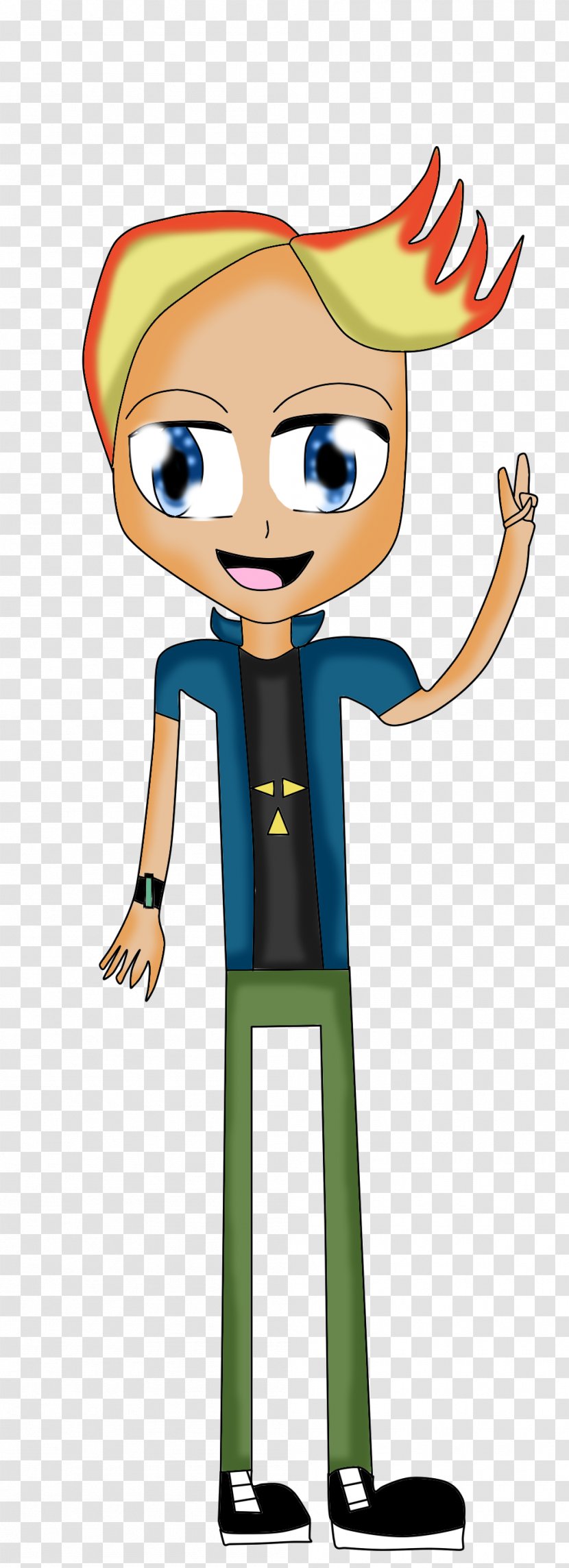 Human Behavior Character Clip Art - Male - Johnny Test Transparent PNG