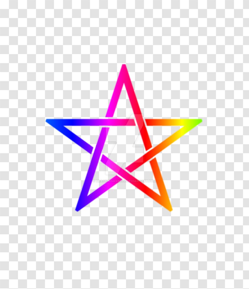 Pentagram Symbol Five-pointed Star - Satanism Transparent PNG