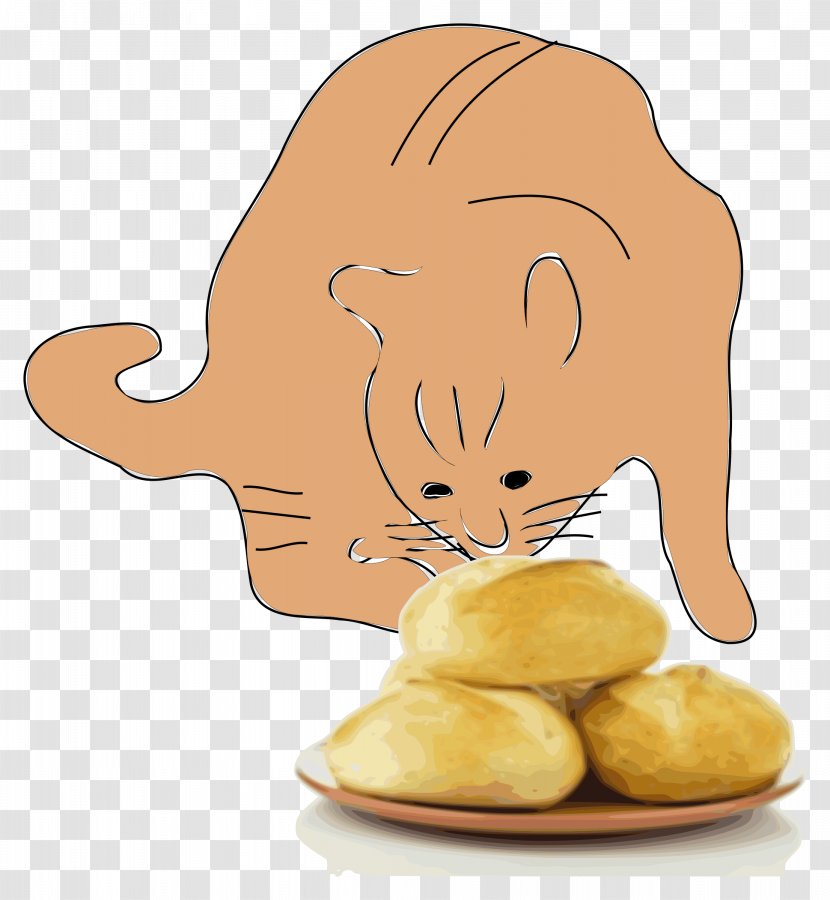 Cat Clip Art - Like Mammal - Bread Transparent PNG