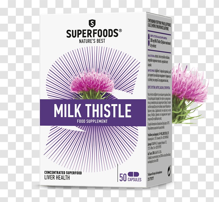 Dietary Supplement Superfood Coneflower Health Milk Thistle - Brand Transparent PNG