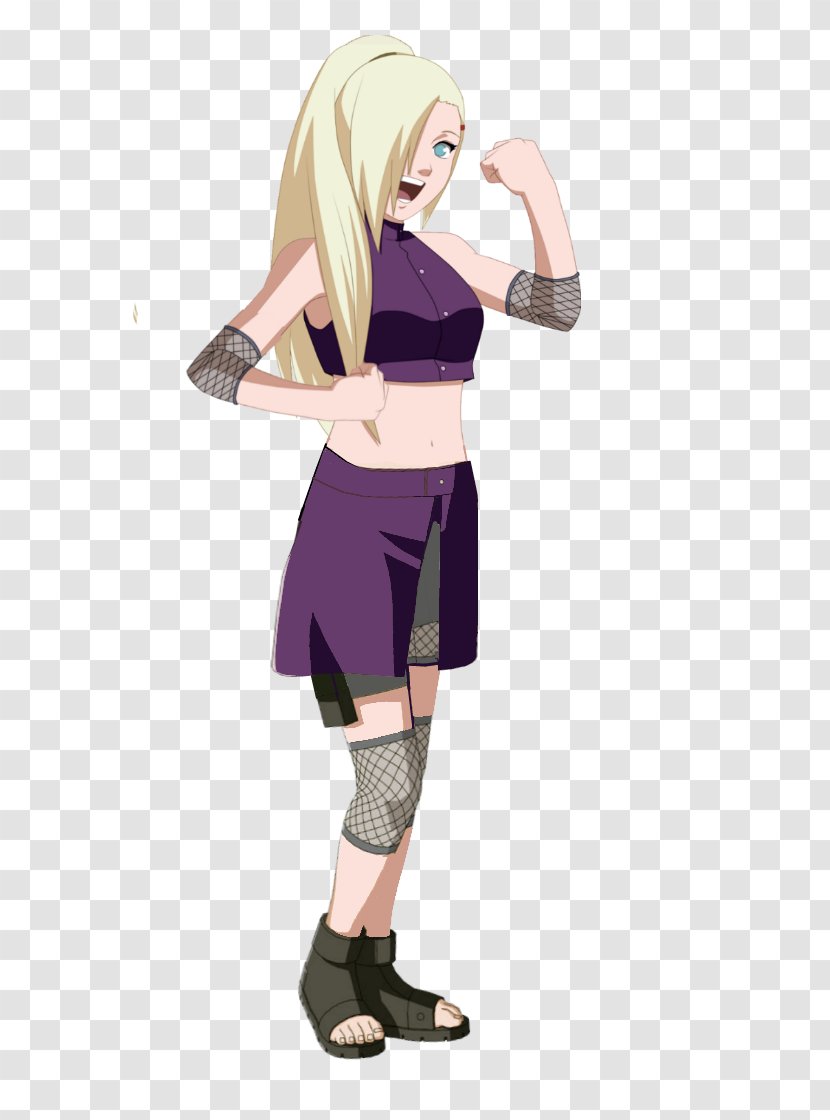 Ino Yamanaka Sasuke Uchiha Sakura Haruno Naruto Uzumaki - Watercolor Transparent PNG