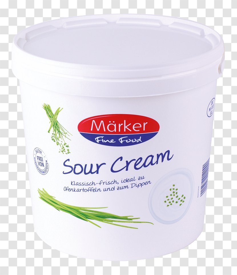 Sour Cream Crème Fraîche Bacon Bucket - Ingredient Transparent PNG