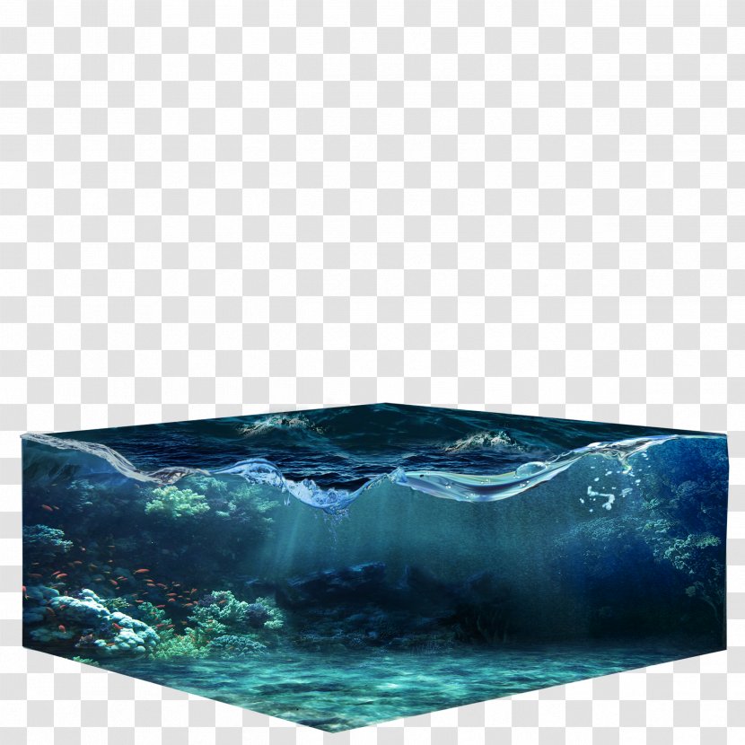 Ocean Sea - Rectangle - Water Transparent PNG