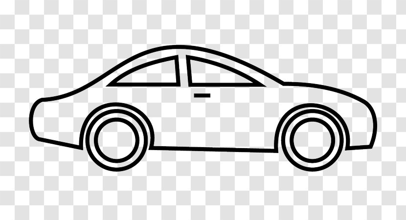 Car Drawing Black And White Clip Art - Police Transparent PNG