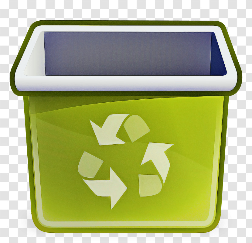 Green Food Storage Containers Recycling Bin Waste Containment Rectangle Transparent PNG