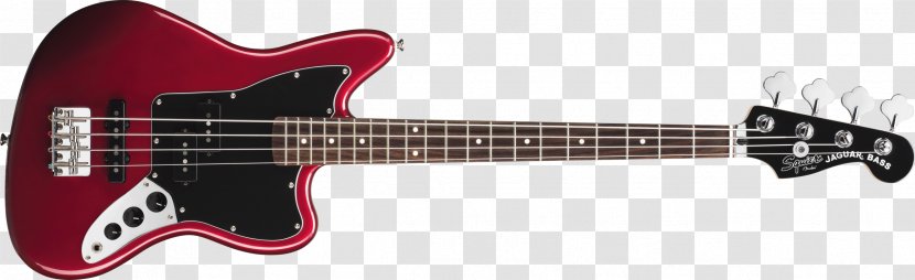 Fender Jaguar Bass Precision Guitar Jazz - Flower - Rosewood Transparent PNG