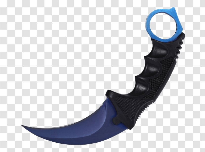 Combat Knife Counter-Strike: Global Offensive Karambit Hunting & Survival Knives - Counterstrike Transparent PNG