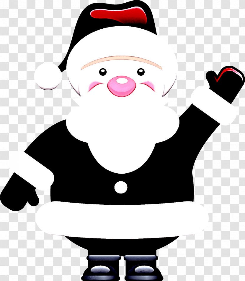 Santa Claus - Fictional Character - Facial Hair Transparent PNG