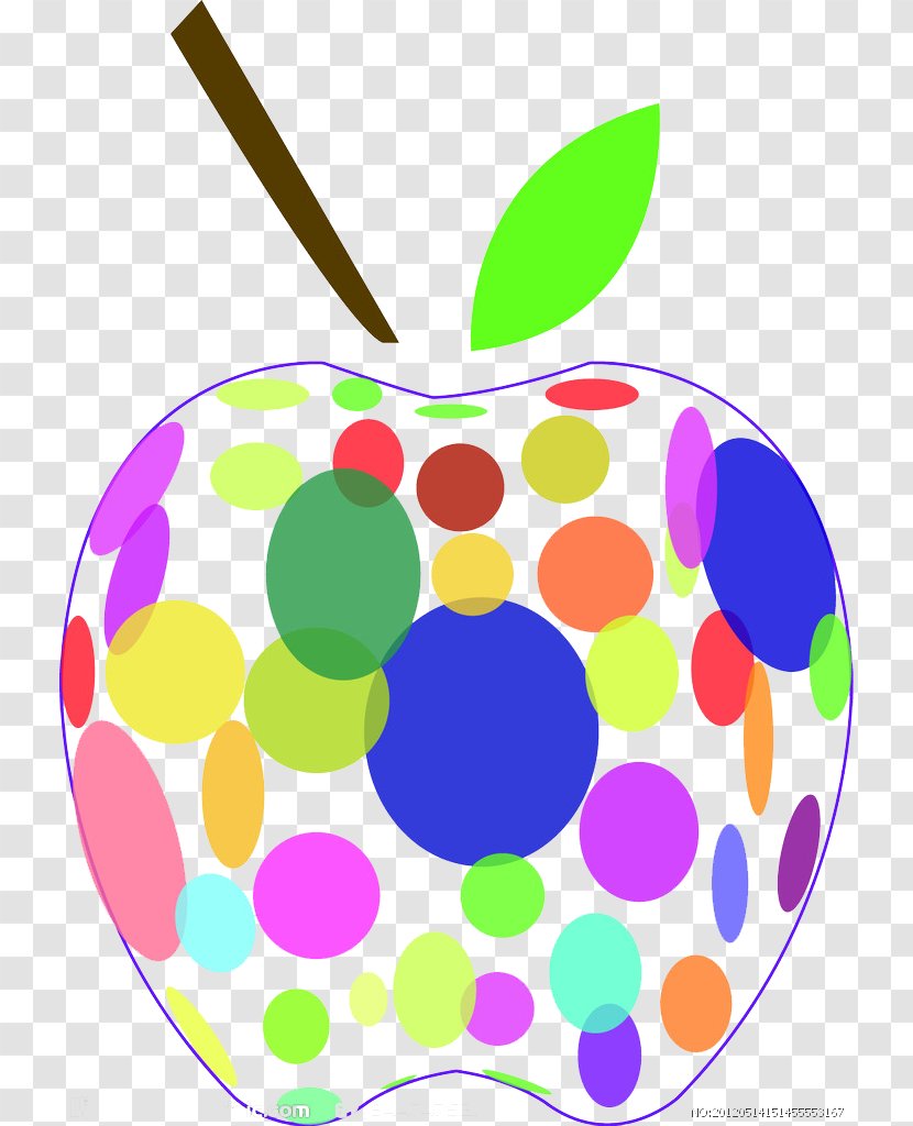 Apple Creativity - Color Creative Transparent PNG