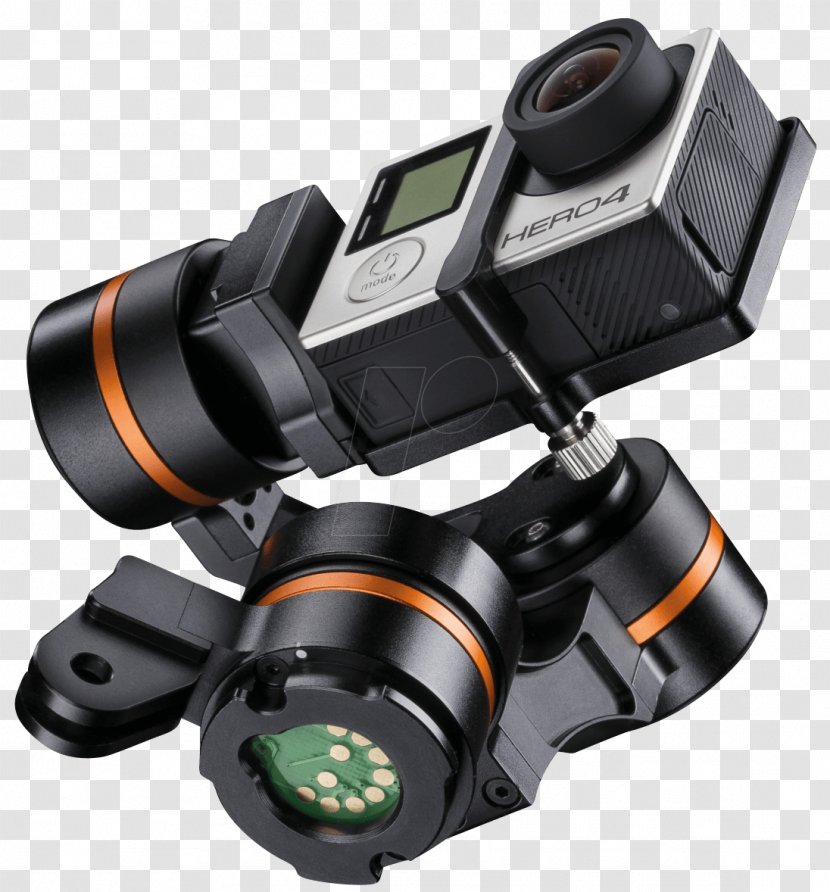 Gimbal GoPro Action Camera Camcorder - Hardware Transparent PNG