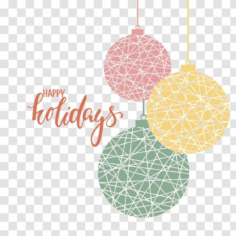 Christmas Ornament - Creative Holiday Cards Transparent PNG