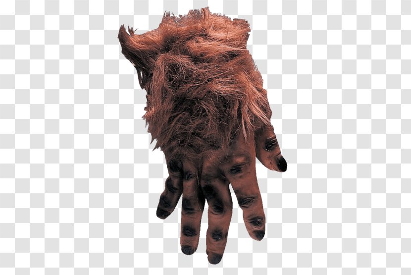 Bigfoot Werewolf Glove Monster Costume - Hand Transparent PNG